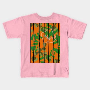 Desin orenge Kids T-Shirt